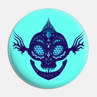 Zora Sugar Skull Pin