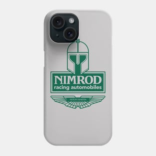 Aston Martin Nimrod Group C Team emblem - 1982 - British Racing Green print Phone Case