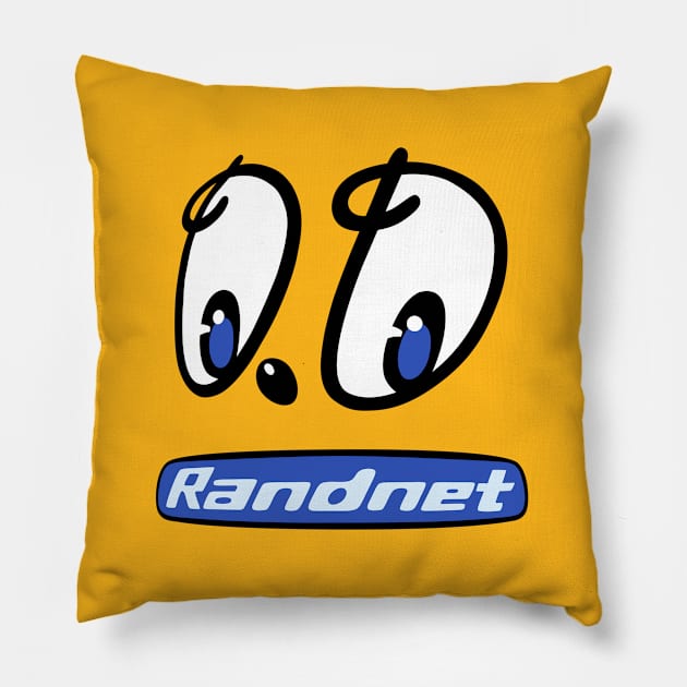 Randnet Pillow by miqwib