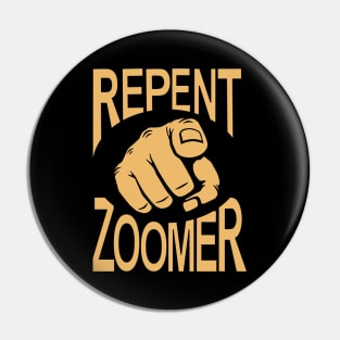 Repent Zoomer Pin