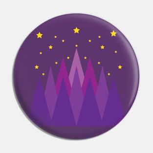 Purple Mountain Majesty Pin