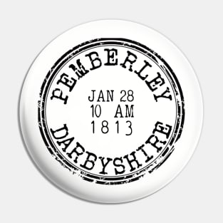 Pemberley Stamp Pin