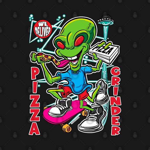 Pizza Grinder by eShirtLabs