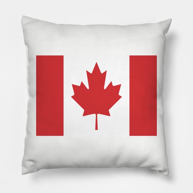 Canadian Canada Flag Pillow by hispanicworld