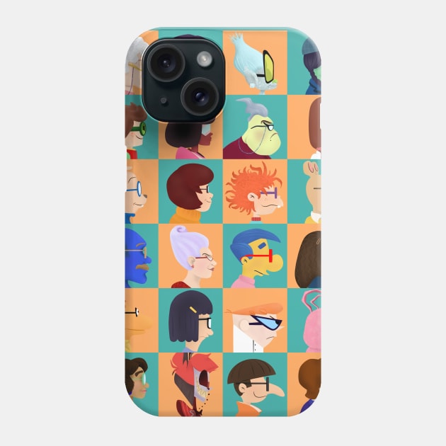 Glasses Phone Case by Drawn By Bryan