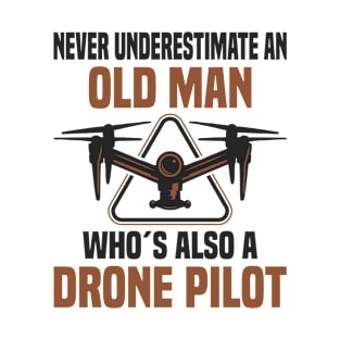 Drone Pilot FPV Quadcopter Racing Drone Flying T-Shirt