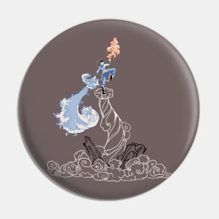 The Legend of Korra - brown background Pin