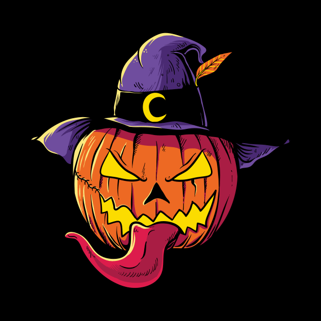 witch pumpkin by PlasticGhost