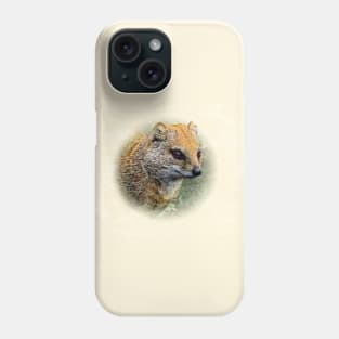 Yellow mongoose Phone Case