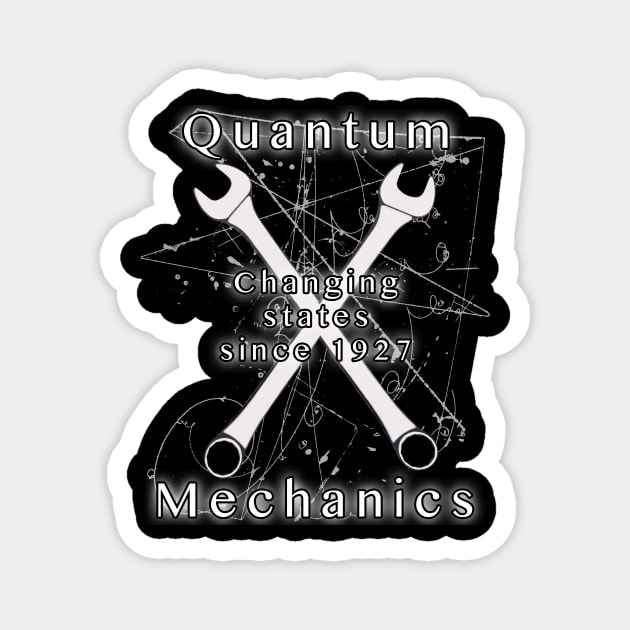 Quantum Mechanics Magnet by ok2do