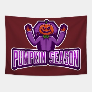 Pumpkin Season Tapestry