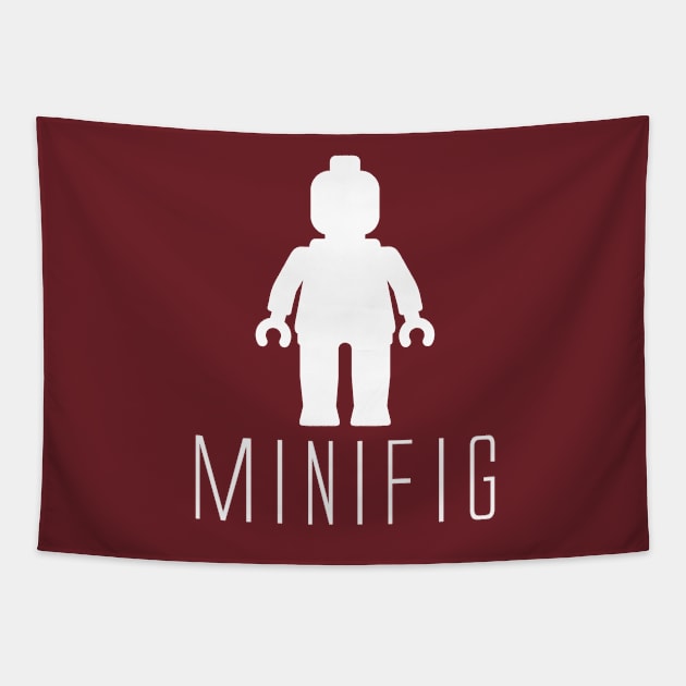 Minifig Man Tapestry by ChilleeW