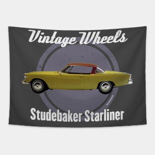 Vintage Wheels - Studebaker Starliner Tapestry