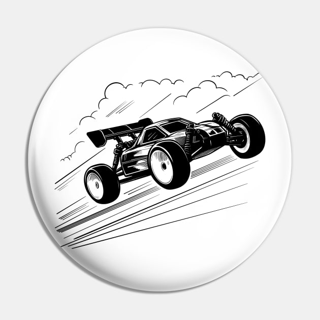 RC Buggy Pin by Stupiditee