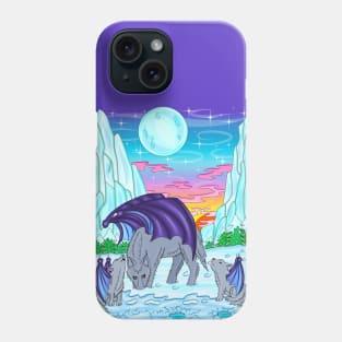 Wolves with wings Phone Case