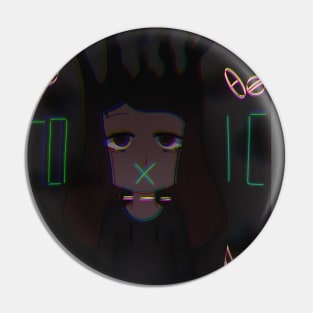 Toxic glitchy Pin