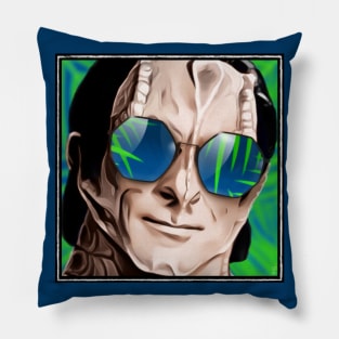 Prefect Murder Lizard Tropical AU Pillow