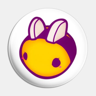 Bee my friend save the bees purple kawaii cute adorable Pin