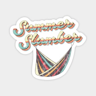 Summer Slumber Hammock Beach Sunset Magnet