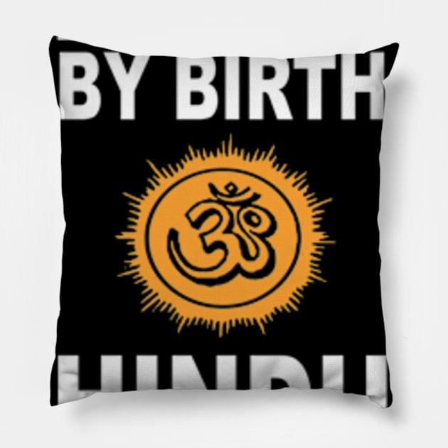 Indian By Birth Hindu By The Grace Of God Yoga Pillow by xuancuong