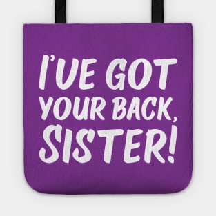 I've Got Your Back, Sister! | Siblings | Quotes | Purple Tote