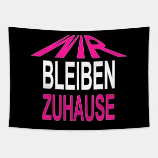 wir bleiben zuhause Tapestry