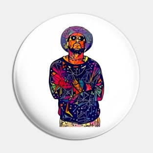 Abstract Schoolboy Q Pin