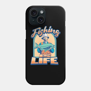 Fishing is life Phone Case