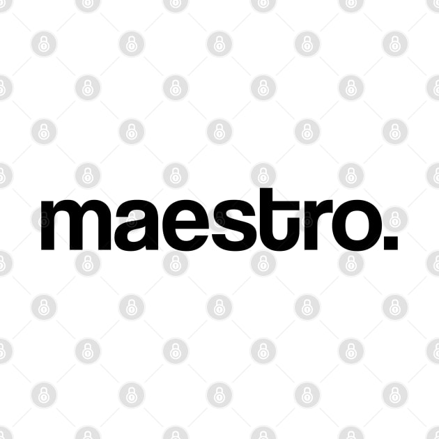 Maestro. by radeckari25