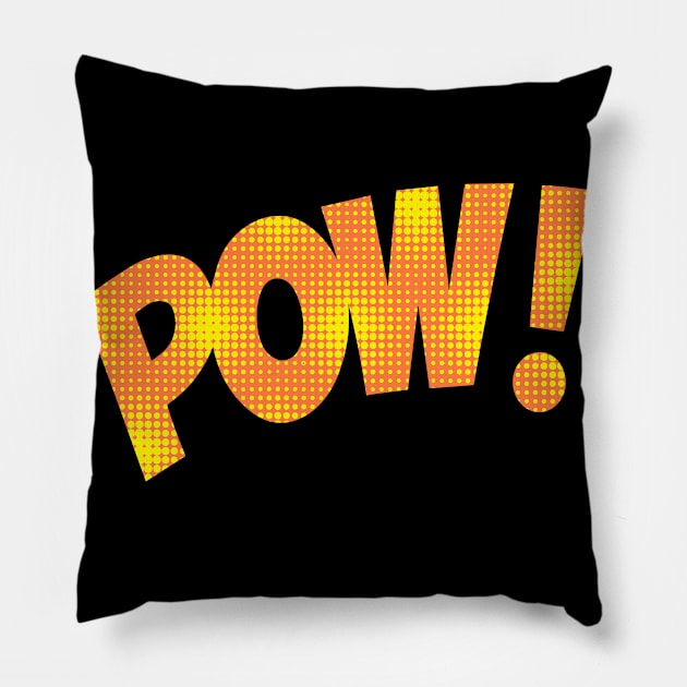 POW !!! Pillow by CavaloBiianco