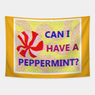 PEPPERMINT I NEED A DOCTOR RETRO VAPORWAVE JACK STAUBER BASED T-Shirt Tapestry