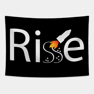 Rise design Tapestry