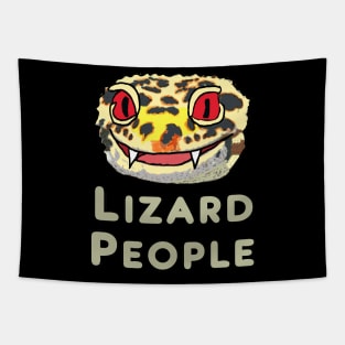 Lizard People Tapestry