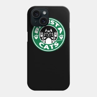 Barista Cat Logo FIP Fighter Phone Case