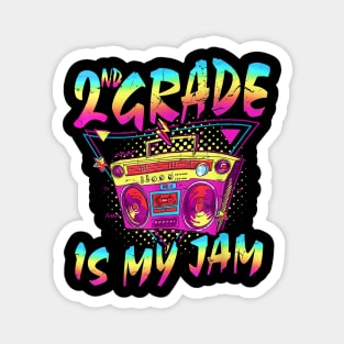 2nd Grade Is My Jam First Day Of School Magnet