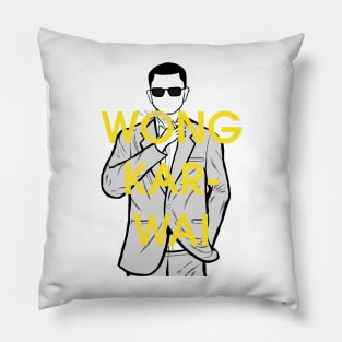 A Portrait of Wong Kar-Wai Pillow