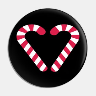 Candy Cane Heart | Candy Cane Design | Christmas Clothes Pin