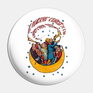 Cute Christmas Musicians Pin