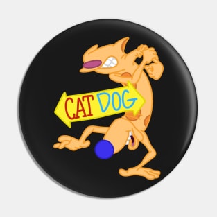 Cat Dog Pin