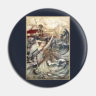 Undine - Arthur Rackham Pin