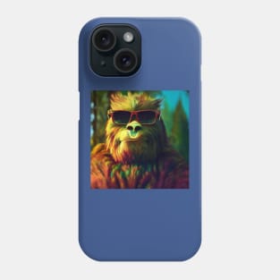 Dope Sasquatch in Nature Phone Case