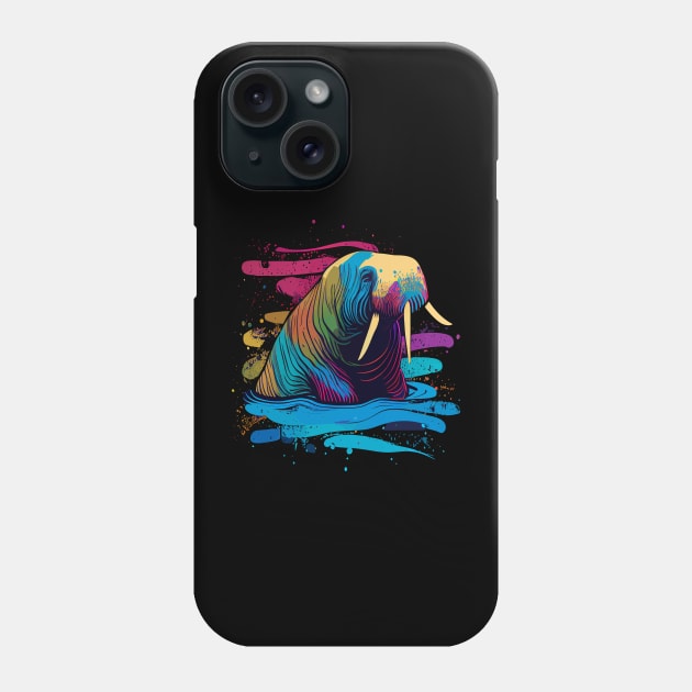 Walrus Phone Case by JH Mart