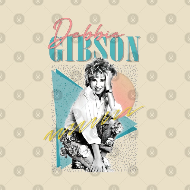 Debbie Gibson ----  80s Styled Aesthetic Design by DankFutura