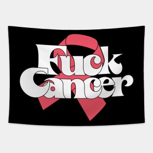 F*ck Cancer /// Original Cancer Awareness Design Tapestry