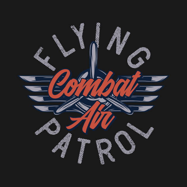 Flying Combat Air Patrol by CyberpunkTees