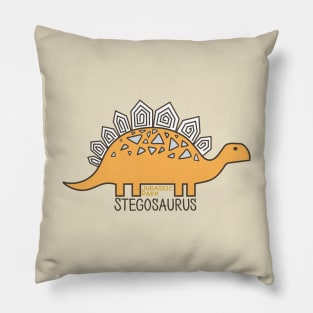 Dinosaur Stegosaurus Pillow