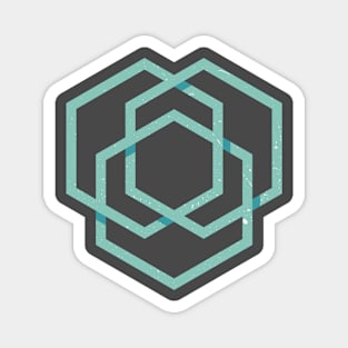 Hexagons Designs Magnet