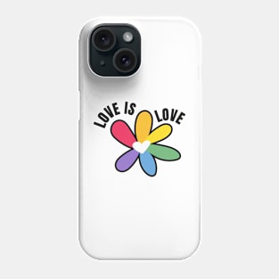 Love is Love daisy Phone Case