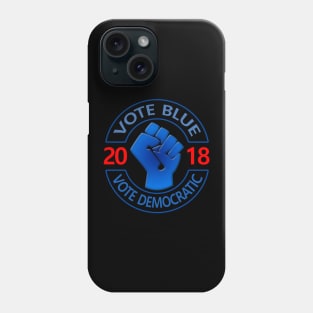 Vote Blue Vote Democrat Phone Case