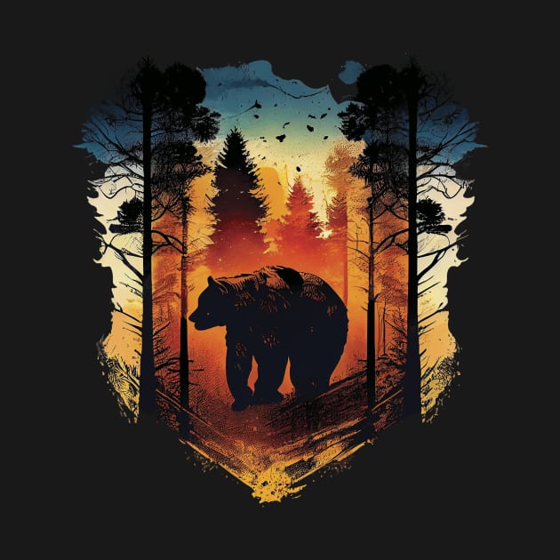 Forest bear by GreenMary Design